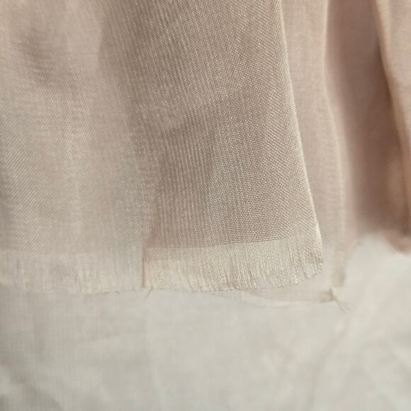 Fashion Nova Sweet Temptations Sheer Ruffle Balloon sleeve 90s Top Medium Rose - Picture 17 of 17